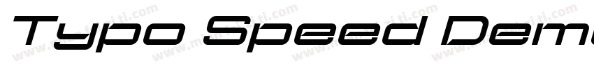 Typo Speed Demo字体转换